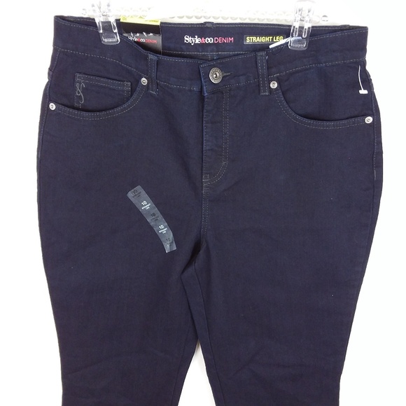 Stye & Co Jeans Tummy Control Dark Rinse NWT -XX - Picture 1 of 4